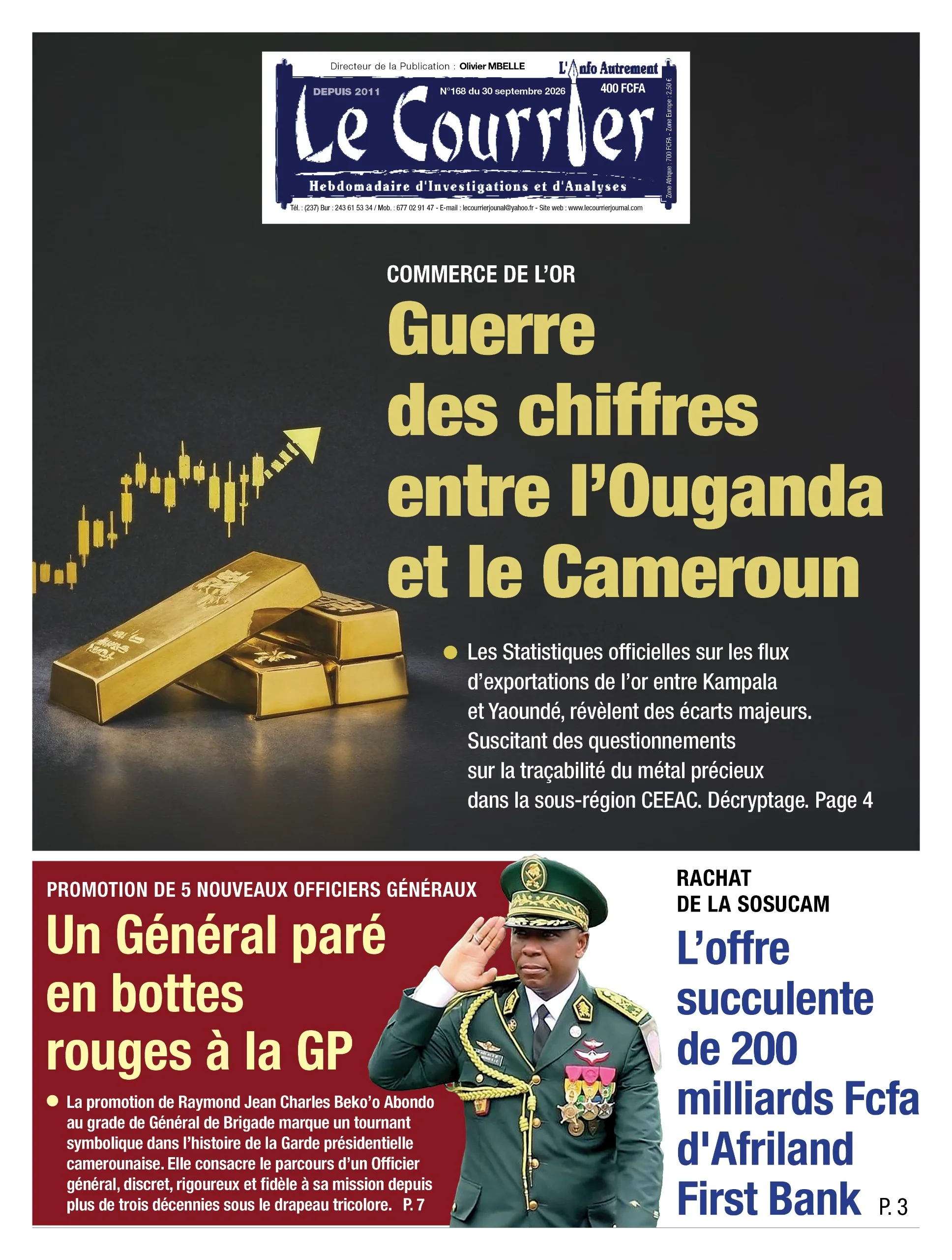 ‘’Le Courrier n° 168